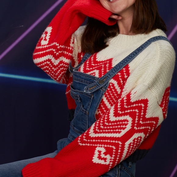 Free People I Heart You Sweater - Picture 6 of 6